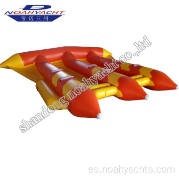 Tubo de pescado con mosca inflable